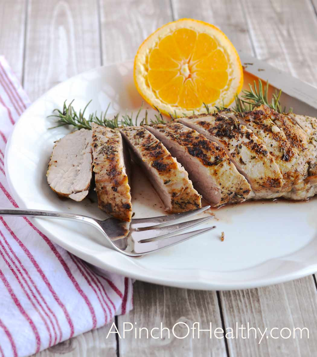 Grilled Whole Pork Loin
 Grilled Pork Tenderloin on the Stovetop A Pinch of Healthy