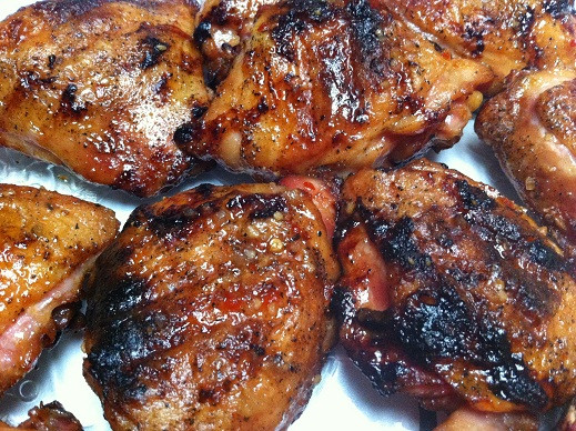 Grilling Chicken Thighs On Gas Grill
 Grilling Chicken Thighs on a Weber Grill Part 1