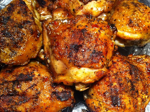 Grilling Chicken Thighs On Gas Grill
 gas grilled chicken thighs