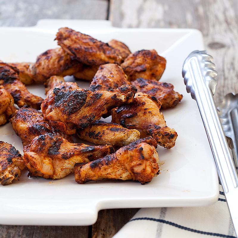 Grilling Chicken Wings
 Grilled Chicken Wings