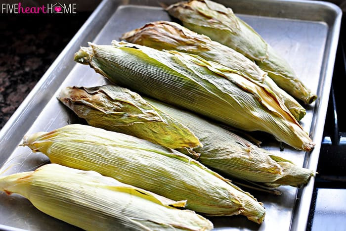 Grilling Corn In The Husk
 grilled corn on the cob without husks in foil