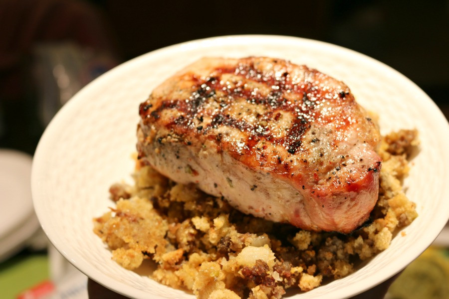 Grilling Thick Pork Chops
 Extra Thick Grilled Pork Chops