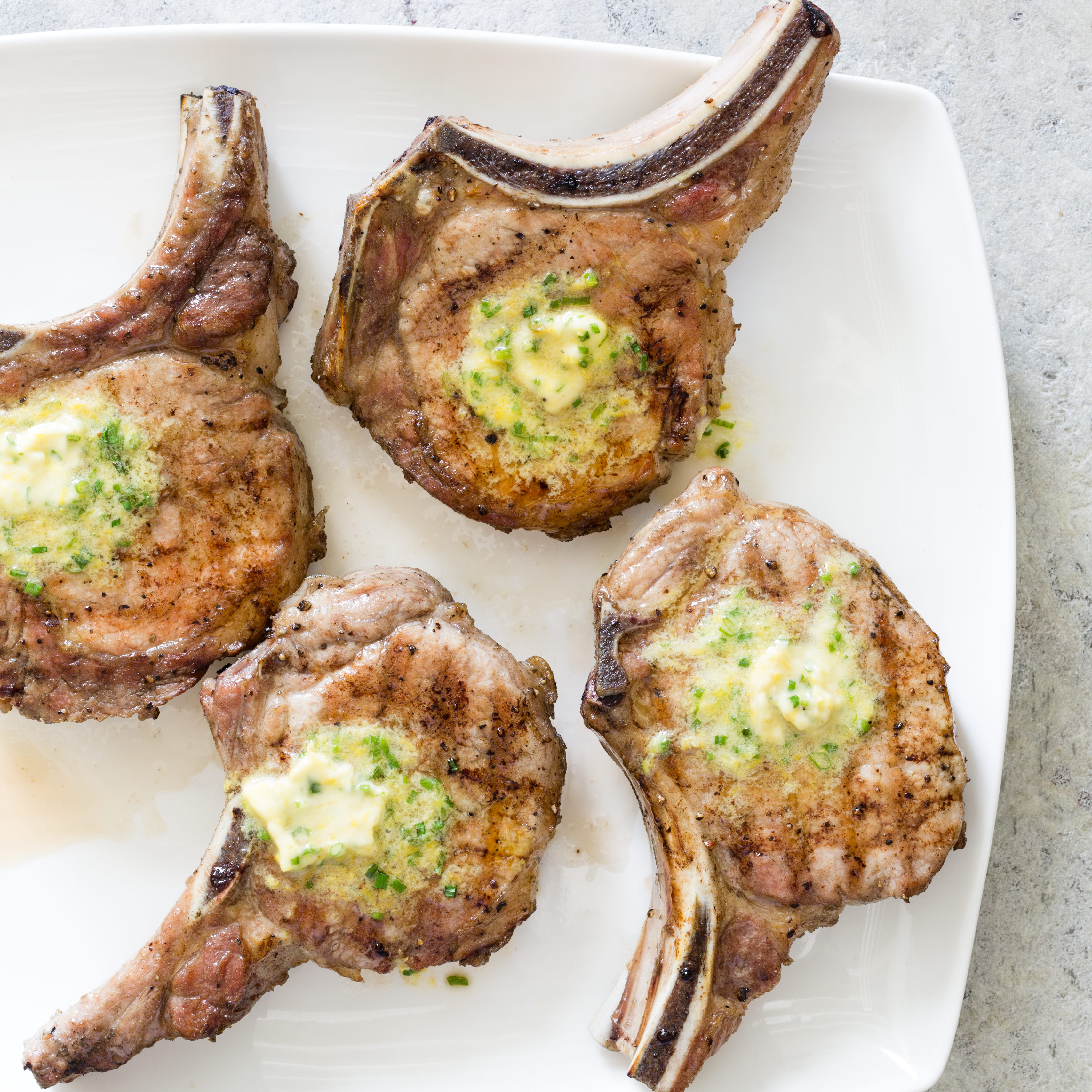 Grilling Thick Pork Chops
 Grilled Thick Cut Pork Chops