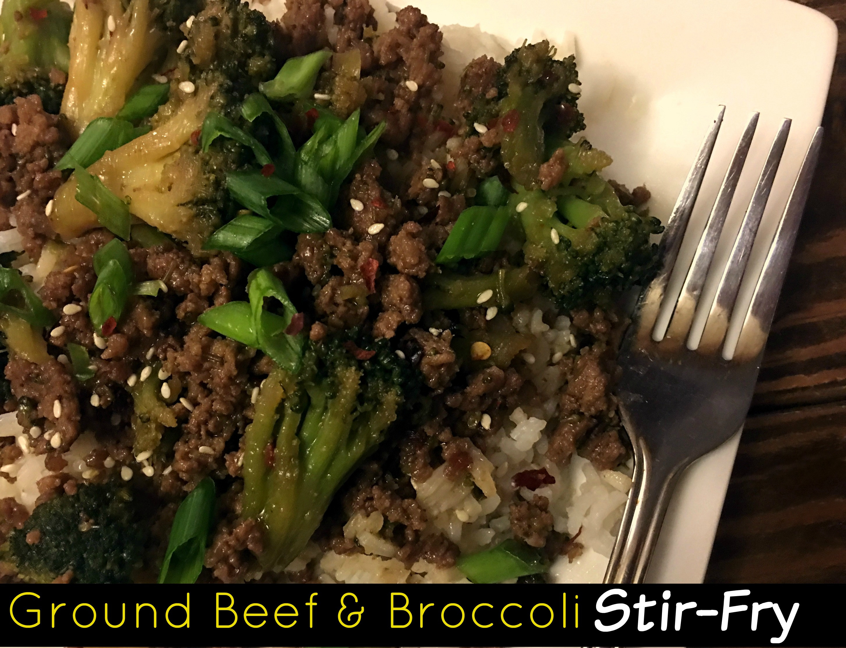 Ground Beef And Broccoli
 Ground Beef & Broccoli Stir Fry Aunt Bee s Recipes