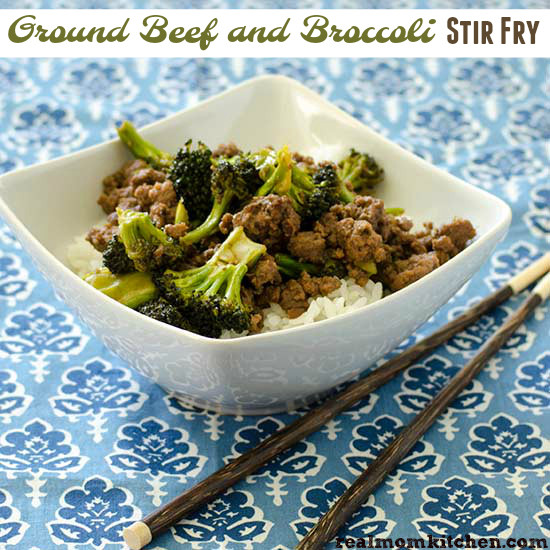 Ground Beef And Broccoli
 Ground Beef and Broccoli Stir Fry