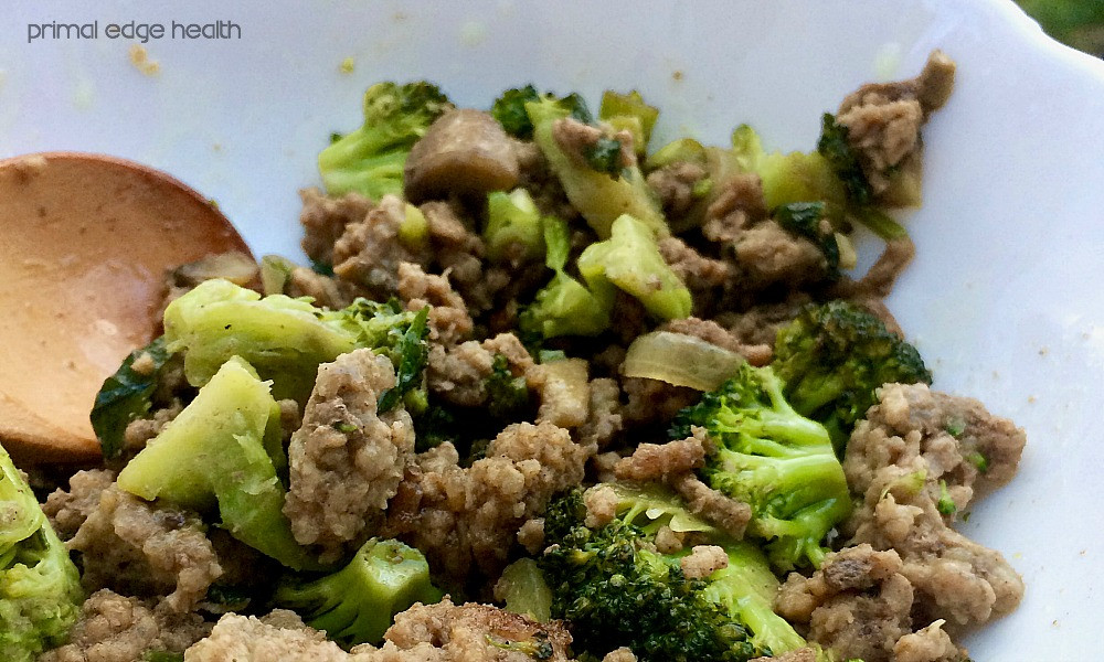 Ground Beef And Broccoli
 Ground Beef and Broccoli Stir Fry Primal Edge Health