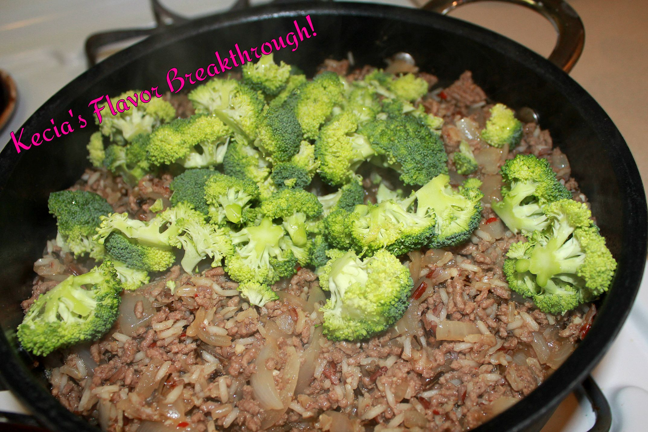 Ground Beef And Broccoli
 e Skillet Ground Beef and Broccoli Rice
