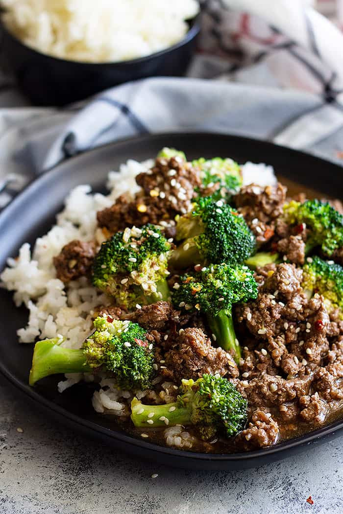 Ground Beef And Broccoli
 Easy Ground Beef and Broccoli