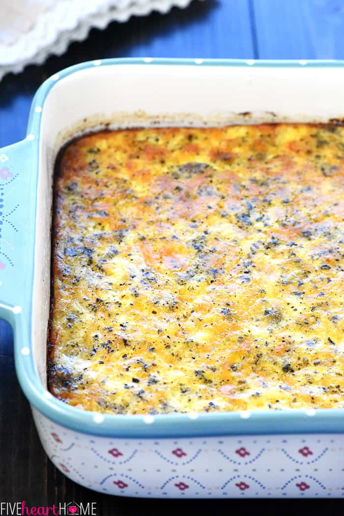 Ground Beef And Eggs
 Ground Beef Egg & Cheese Breakfast Casserole