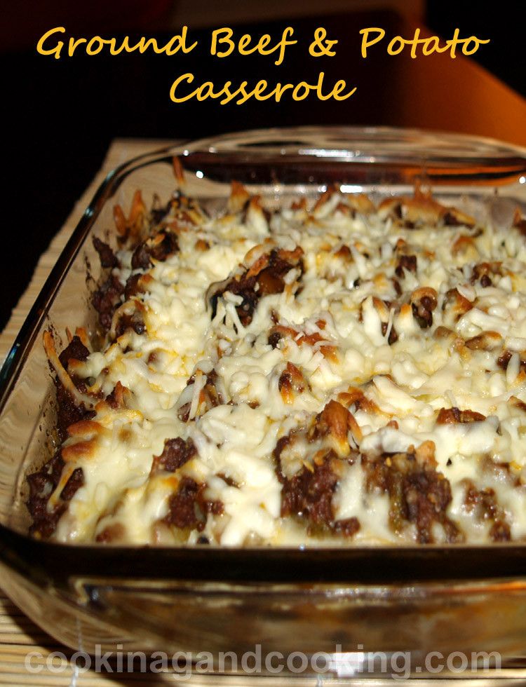 Ground Beef And Potato Casserole
 Ground Beef & Potato Gratin Casserole Recipes