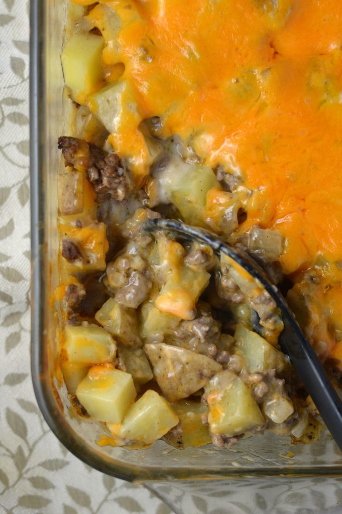 Ground Beef And Potato Casserole
 Ground Beef and Potato Casserole