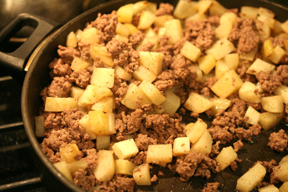 Ground Beef And Potatoes Recipes
 tacos with potatoes and ground beef