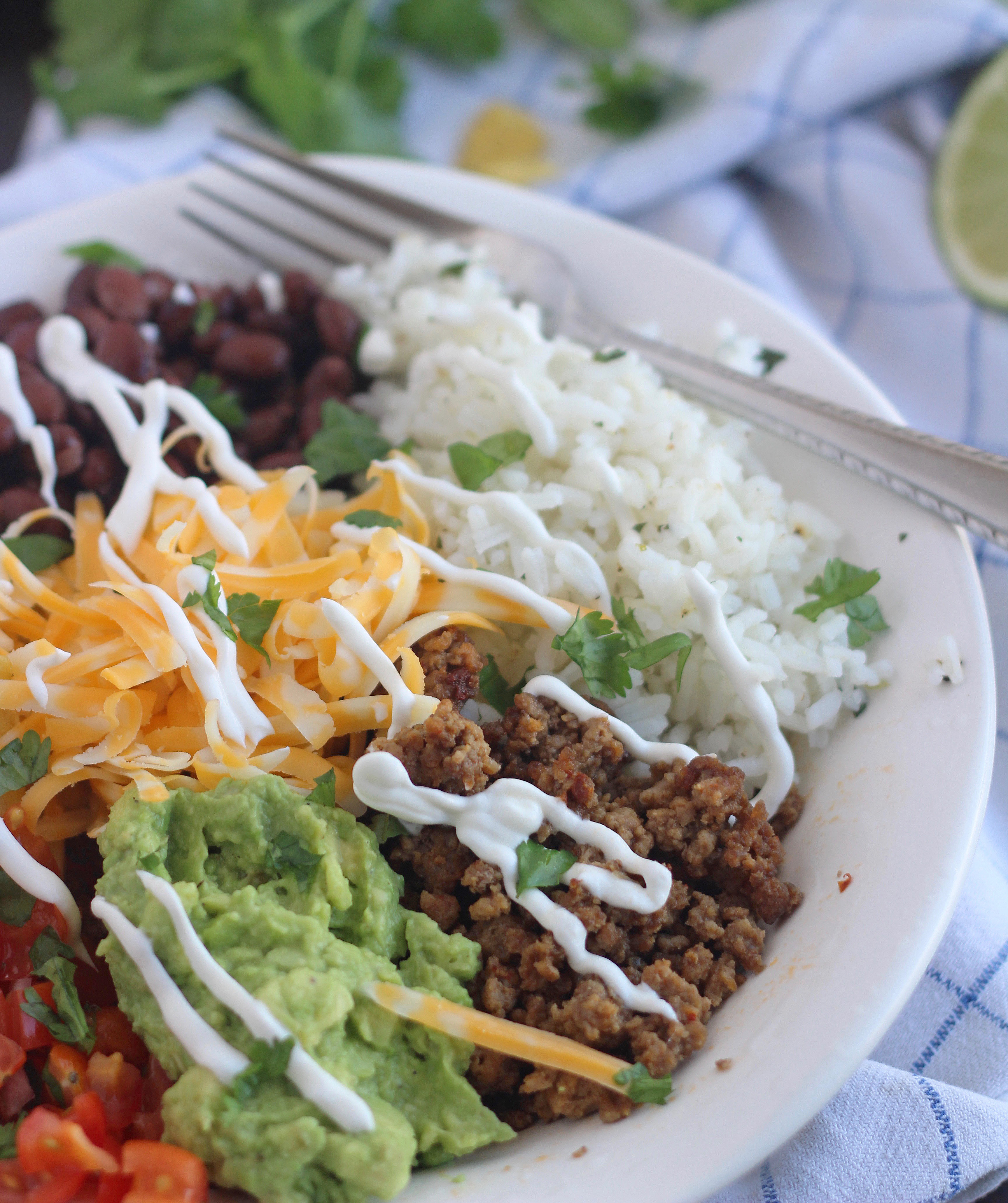 Ground Beef Burrito
 Smoky Ground Beef Burrito Bowls 5 Boys Baker