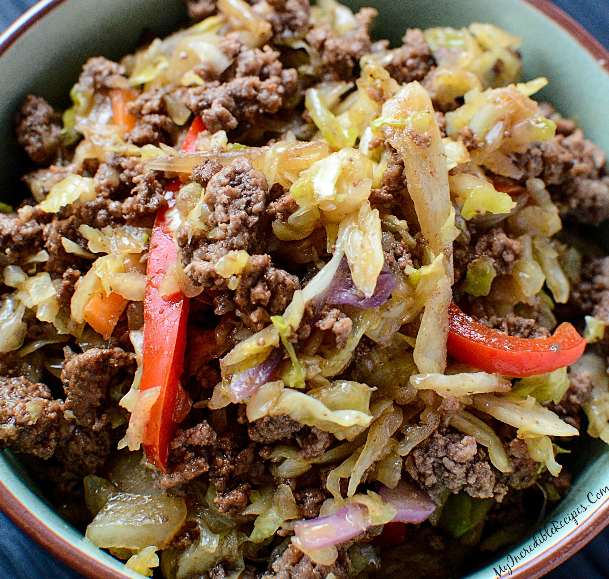 Ground Beef Cabbage
 ground beef and cabbage