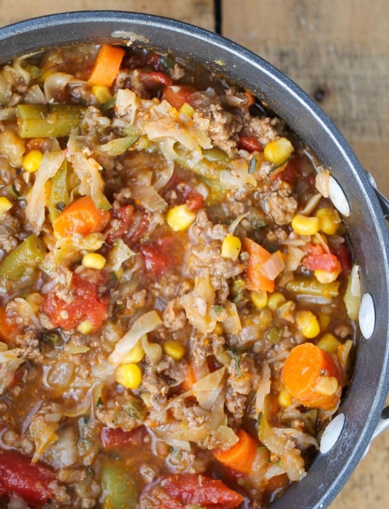 Ground Beef Cabbage
 Ground Beef and Cabbage Soup Smile Sandwich