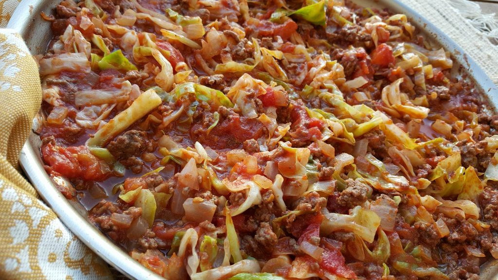 Ground Beef Cabbage
 ground beef and cabbage