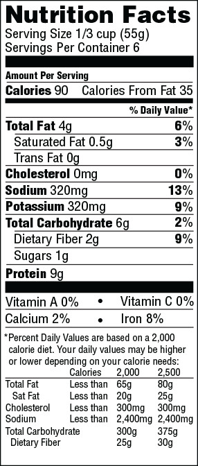 Ground Beef Calories
 Ground Beef Style Tofurky