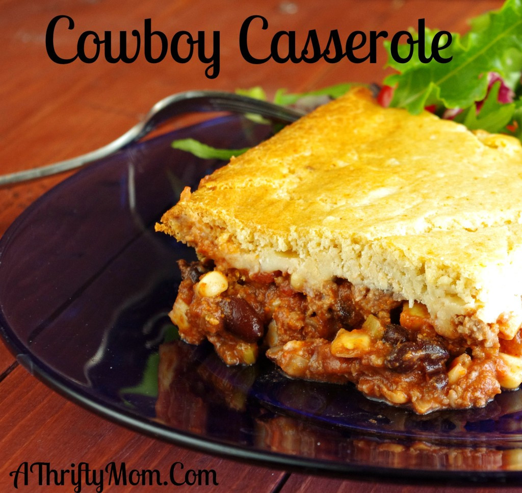 Ground Beef Casserole Recipes
 Cowboy Casserole Ground Beef Recipe Money Saving Recipe