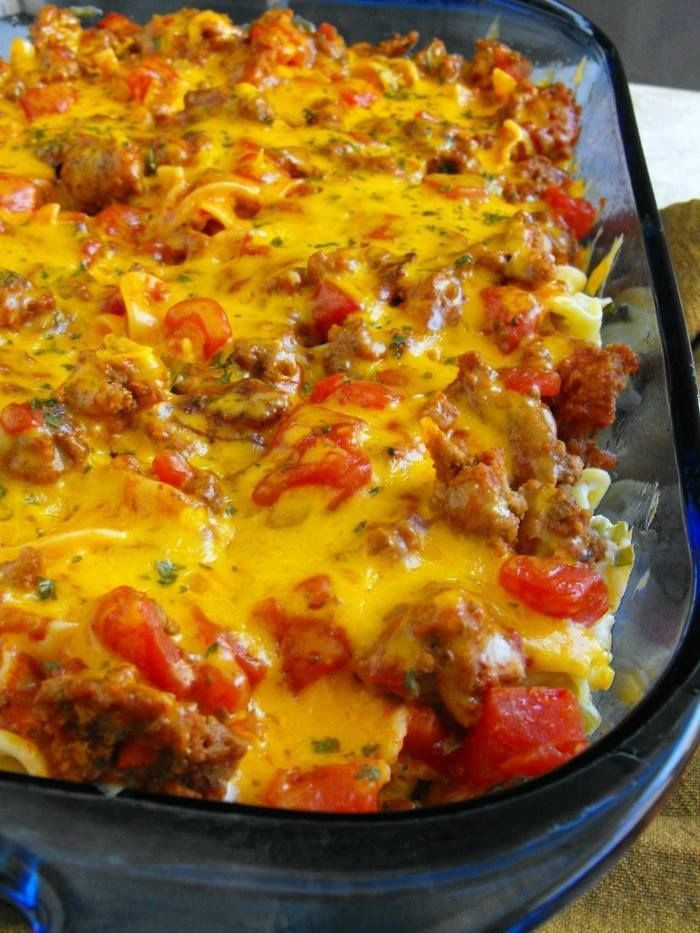 Ground Beef Casserole With Noodles
 This Beef Lombardi is a hearty casserole with ground beef