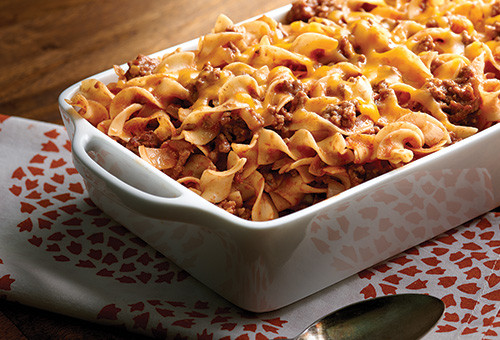 Ground Beef Casserole With Noodles
 Light N Fluffy Beef Noodle Casserole