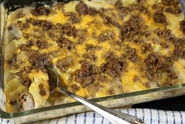 Ground Beef Casserole With Potatoes
 Easy Meals For A Family Our Family World