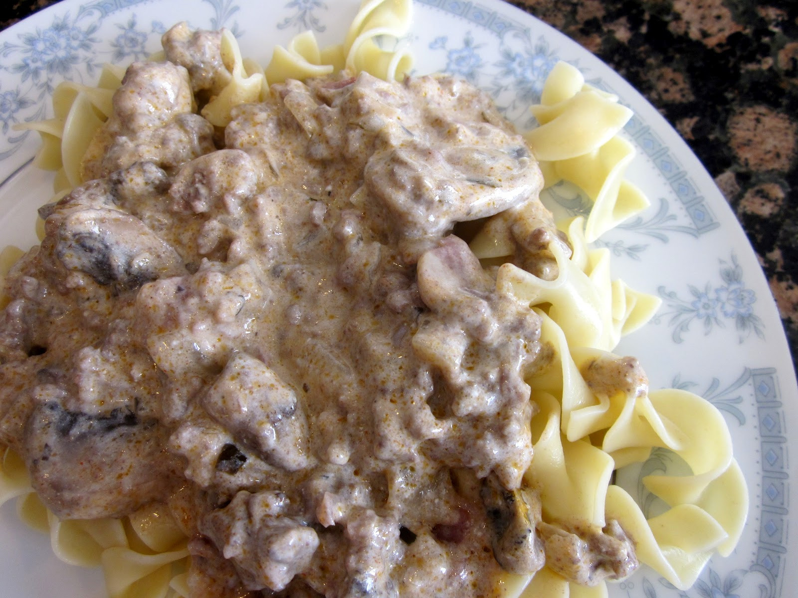 Ground Beef Cream Of Mushroom
 ground beef cream of mushroom soup egg noodles