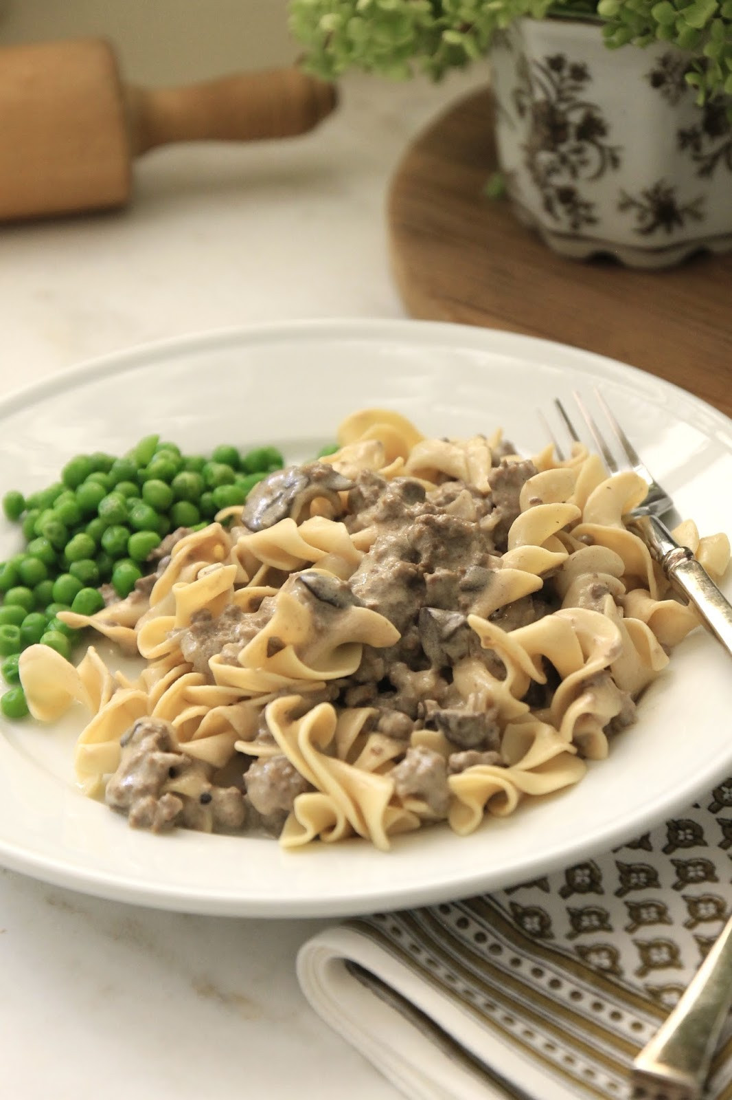 Ground Beef Cream Of Mushroom
 ground beef cream of mushroom soup egg noodles