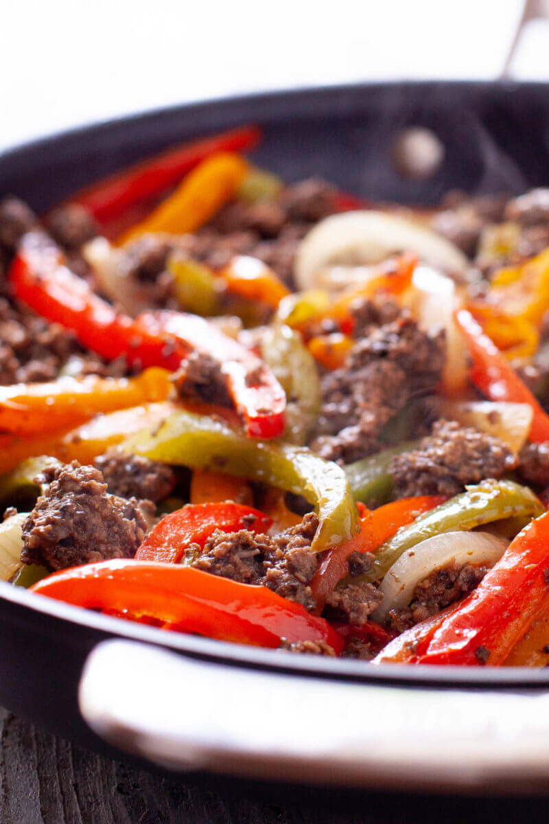 Ground Beef Fajitas
 Fajitas Recipe with Ground Beef for Easy Weeknight Dinner