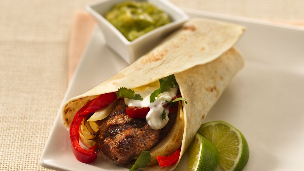 Ground Beef Fajitas
 Ground Beef Fajitas recipe from Pillsbury