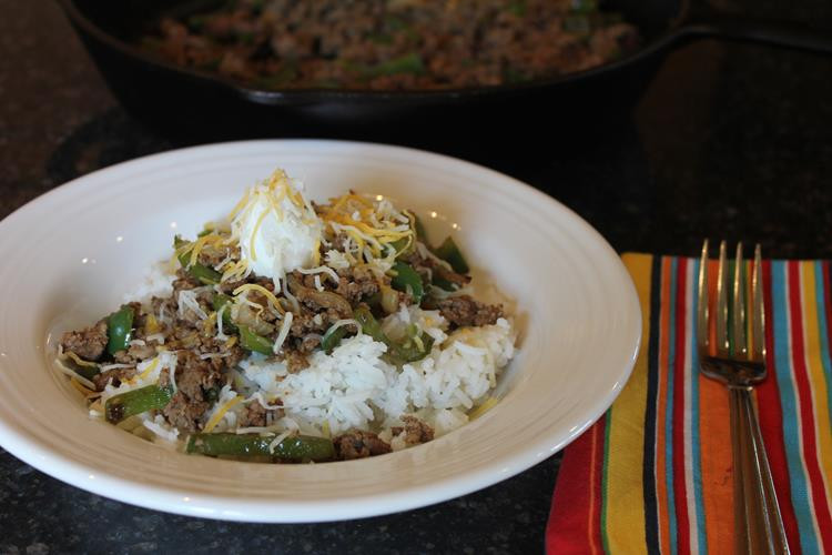 Ground Beef Fajitas
 Ground Beef Fajita Bowl Lynn s Kitchen Adventures