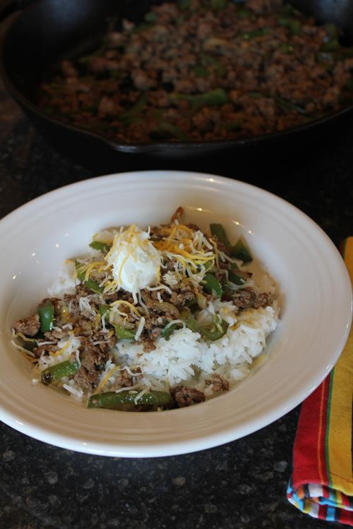 Ground Beef Fajitas
 Ground Beef Fajita Bowl Lynn s Kitchen Adventures