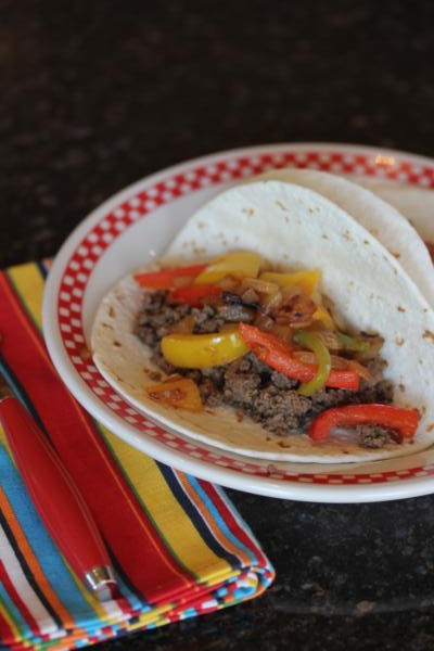 Ground Beef Fajitas
 Ground Beef Fajitas