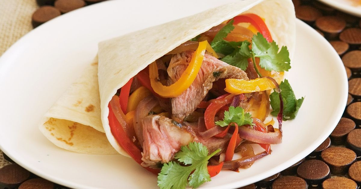 Ground Beef Fajitas
 Beef fajitas