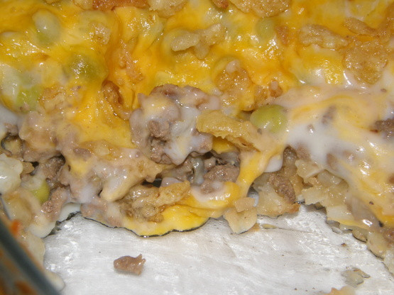 Ground Beef Hash Brown Casserole
 hash brown beef casserole