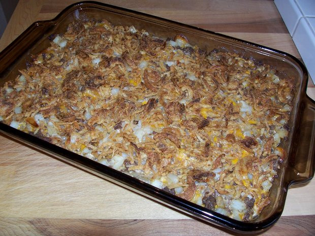 Ground Beef Hash Brown Casserole
 hash brown beef casserole