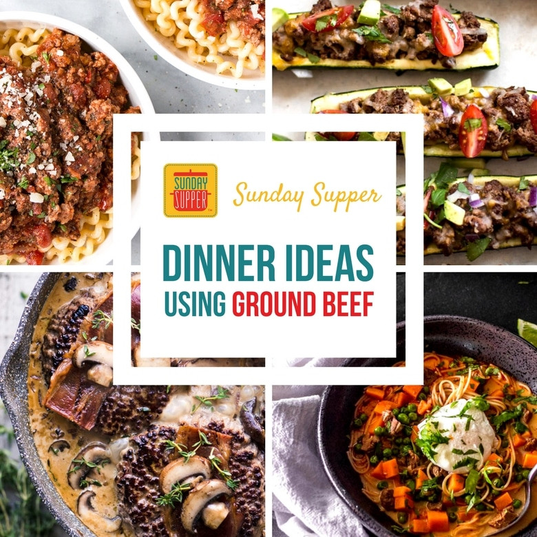 Ground Beef Ideas
 Dinner Ideas Using Ground Beef SundaySupper