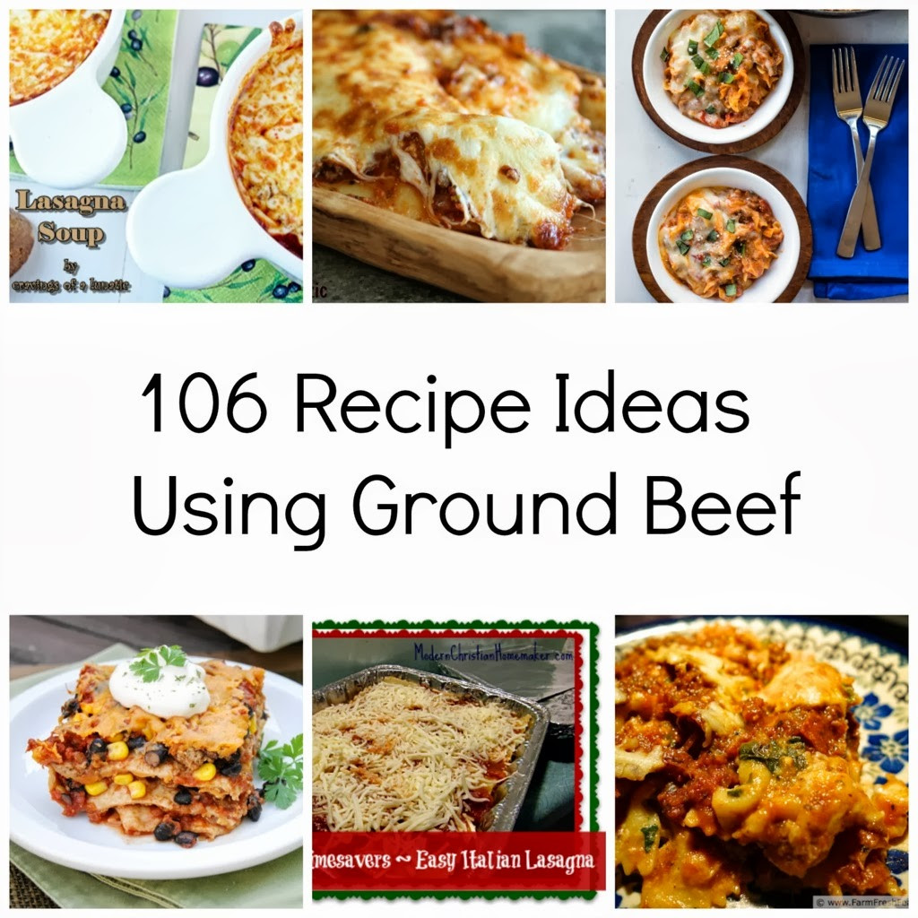 Ground Beef Ideas
 Farm Fresh Feasts 106 Recipe Ideas Using Ground Beef