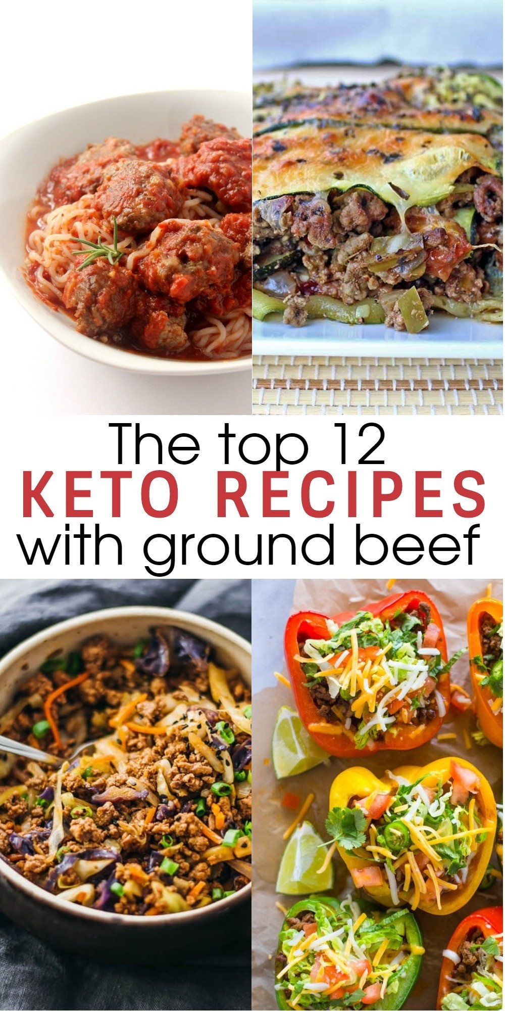 Ground Beef Ideas
 12 Flavorful and Easy Keto Recipes With Ground Beef To Try