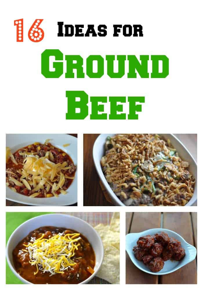 Ground Beef Ideas
 16 Recipes for Ground Beef Great ideas for dinner