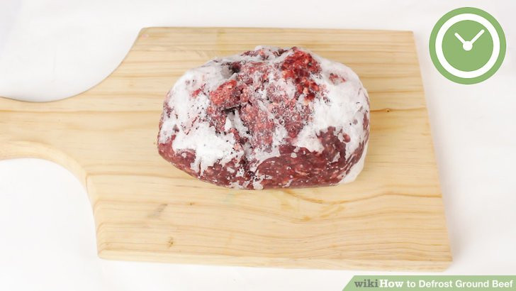 Ground Beef In Fridge For 7 Days
 3 Ways to Defrost Ground Beef wikiHow