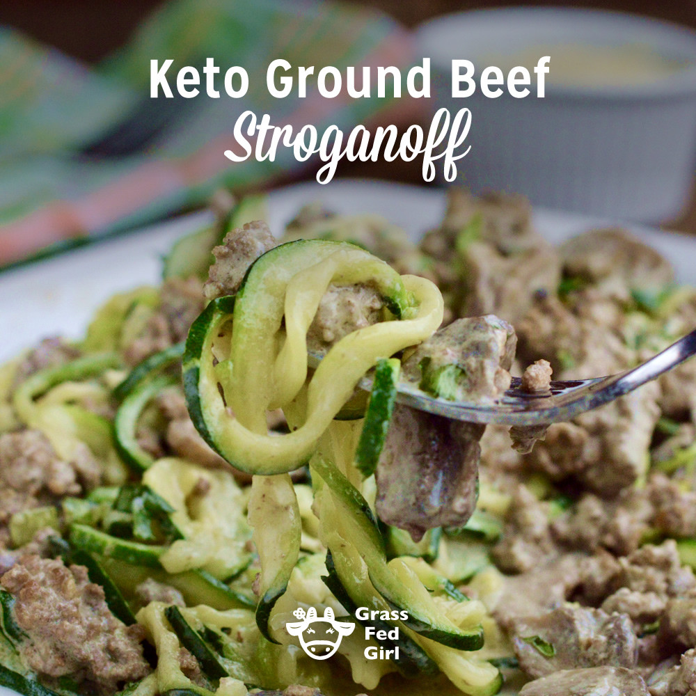 Ground Beef Keto
 Keto Ground Beef Stroganoff Noodles