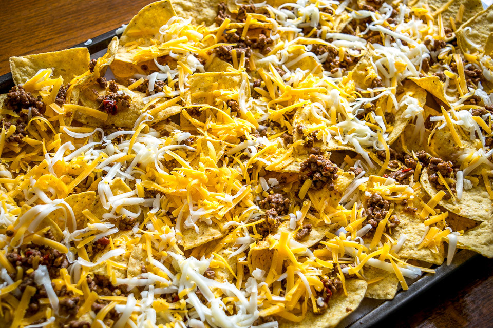 Ground Beef Nachos
 Spicy Ground Beef Nachos