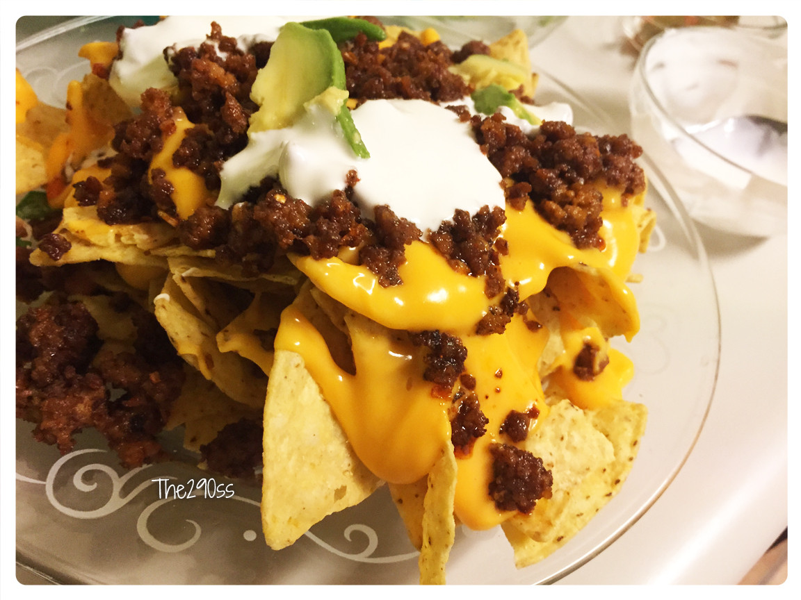 Ground Beef Nachos
 The290ss Ground Beef Nachos Dinner Recipe