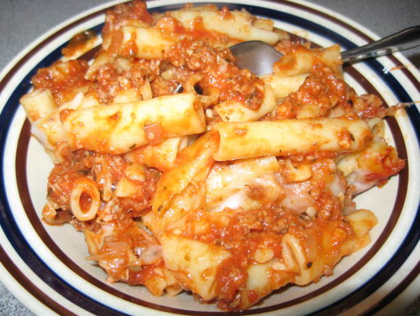 Ground Beef Pasta Casserole
 Kittencals Ground Beef Mushroom Pasta Casserole Recipe