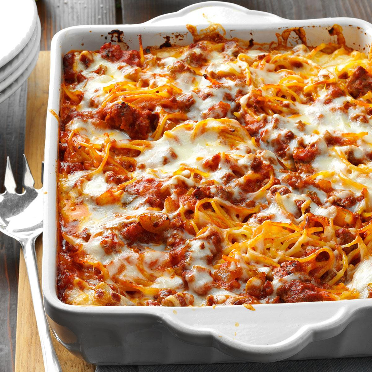 Ground Beef Pasta Casserole
 baked pasta casserole ground beef