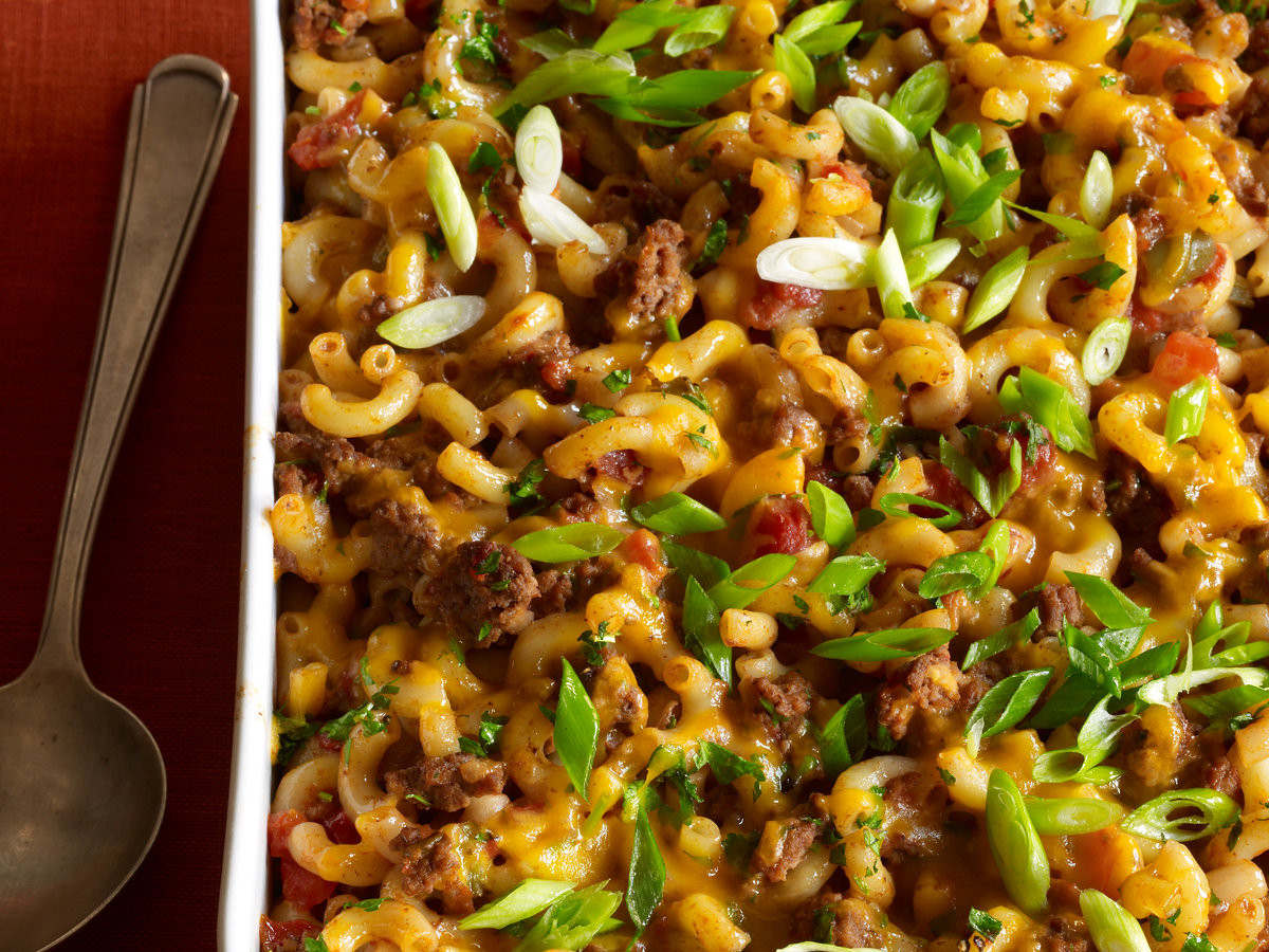 Ground Beef Pasta Casserole
 Macaroni and Beef Casserole Recipe Justin Chapple