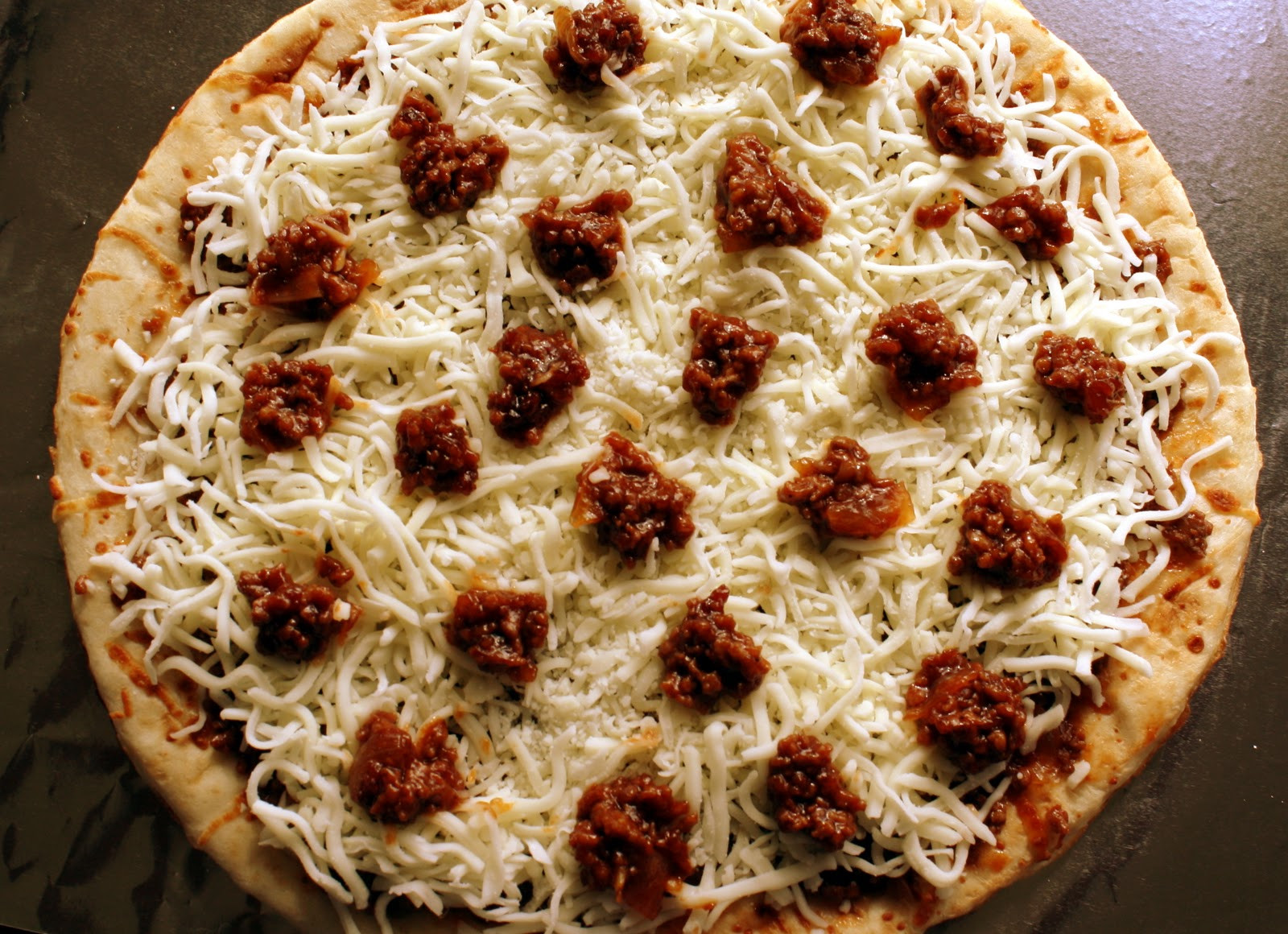 Ground Beef Pizza
 Ground Beef Barbecue Pizza