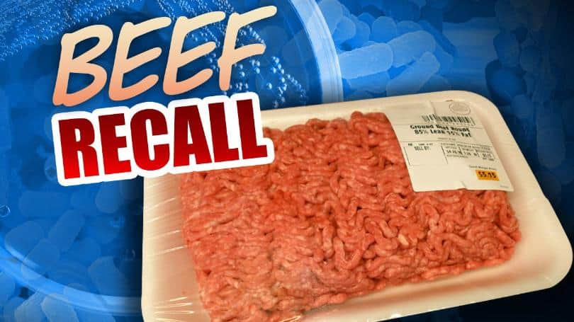 Ground Beef Recall
 Recall issued for ground beef sold at Meijer and Sam’s