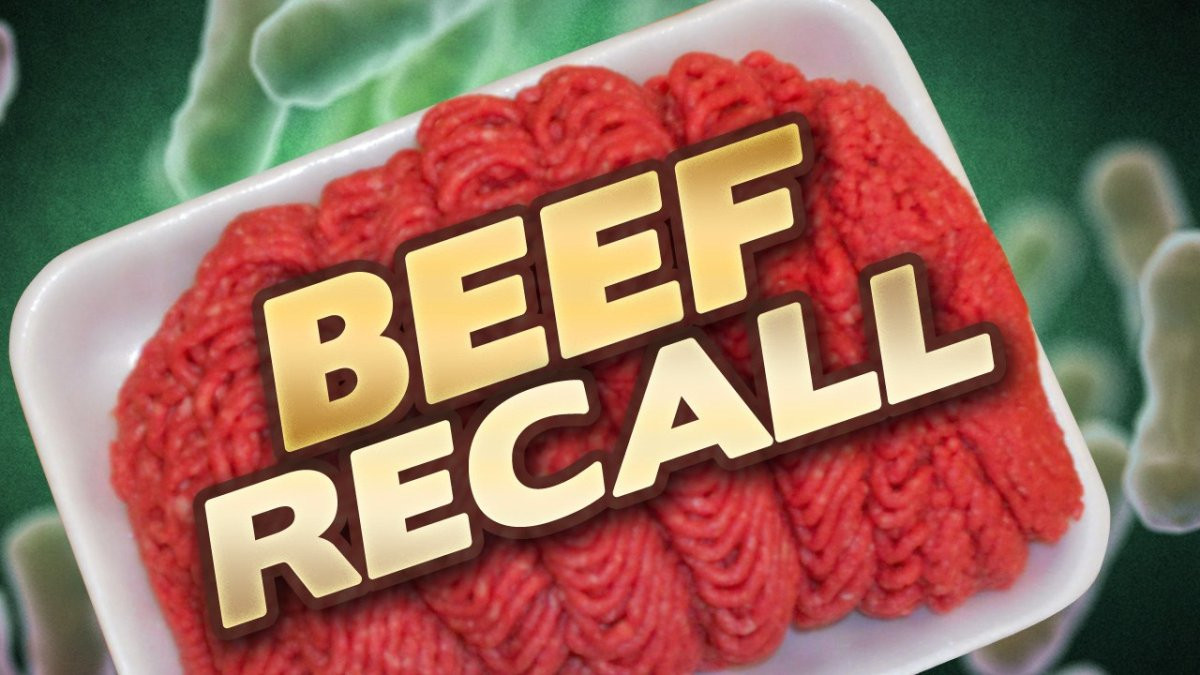 Ground Beef Recall
 USDA announces ground beef recall because of possible E