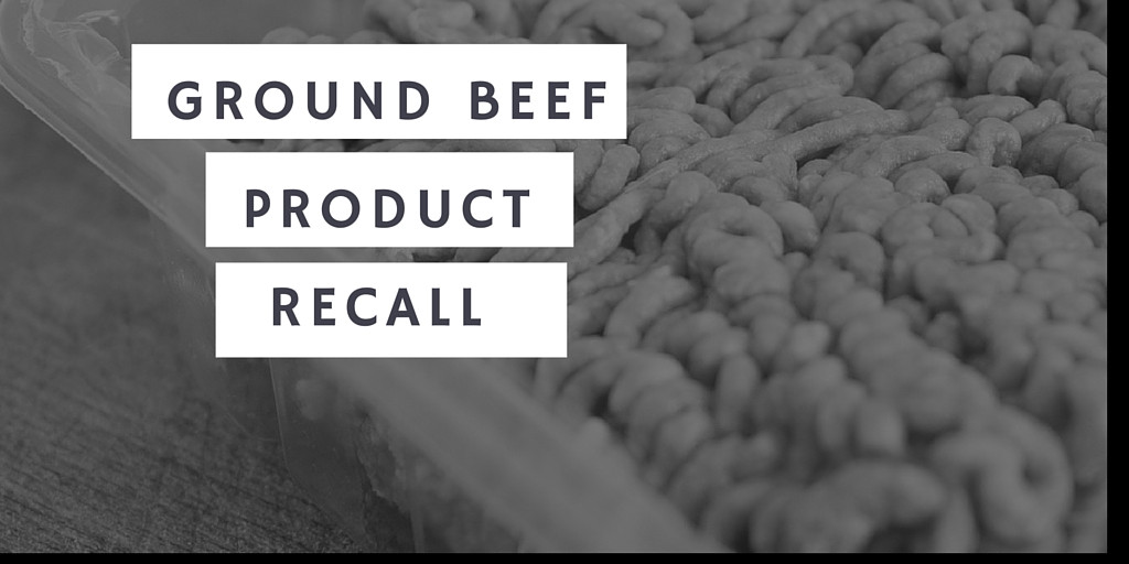 Ground Beef Recall
 Ground Beef Recall